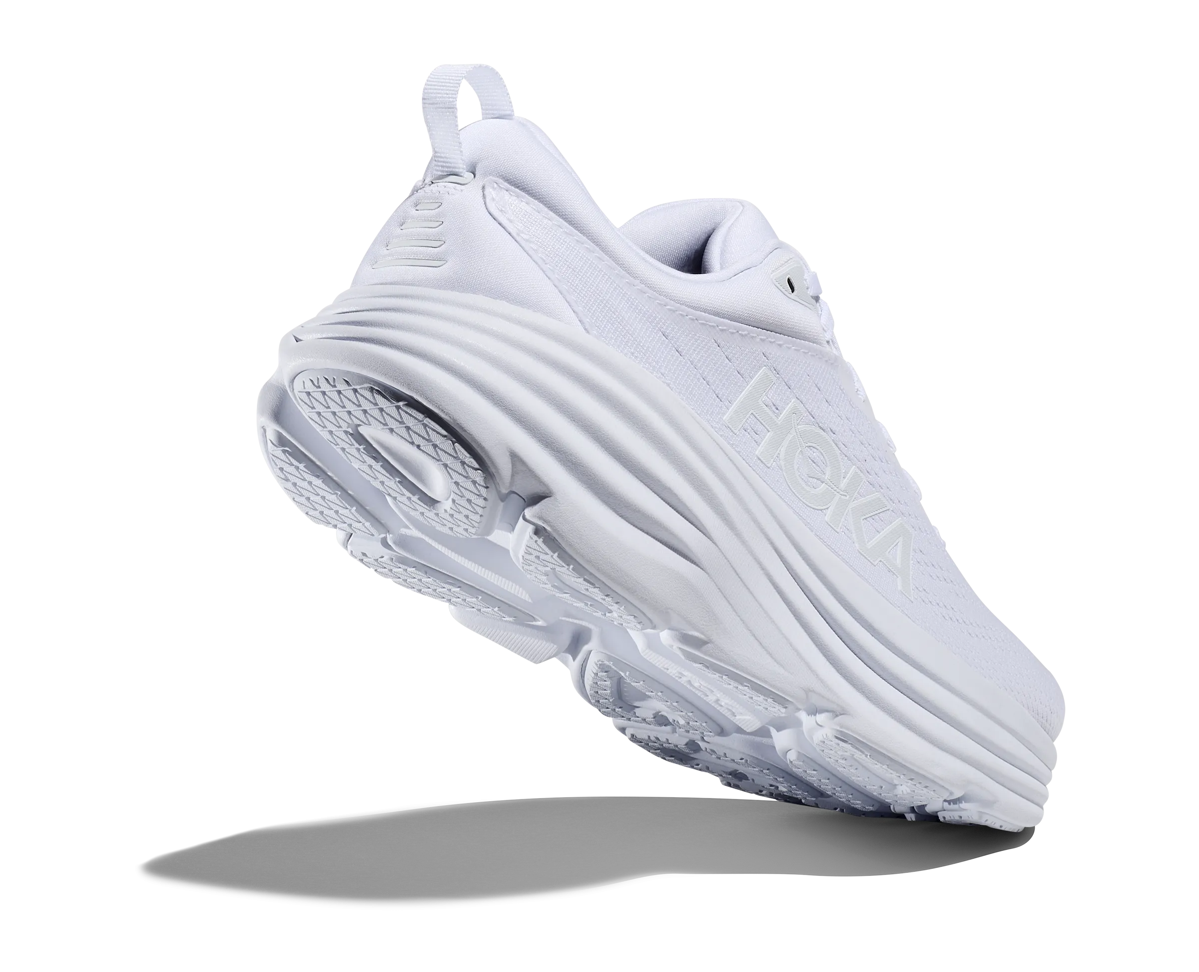 Women's Hoka Bondi 8 Color: White / White