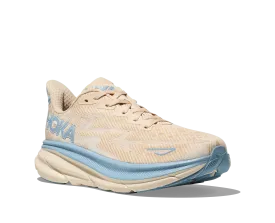 Women's Hoka Clifton 9 Color: Oak/ Alabaster