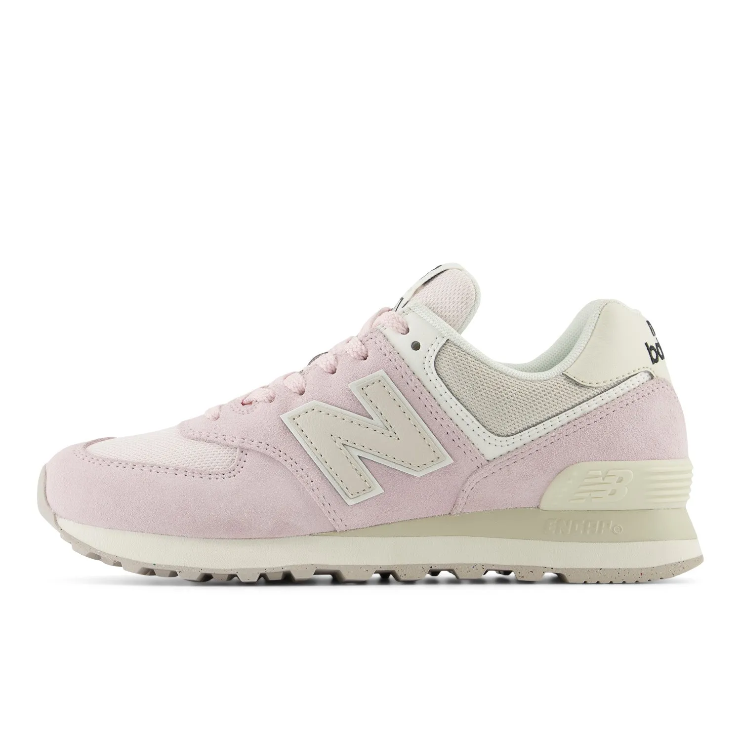 Women's New Balance 574 Color: Pink Granite/ Moonbeam