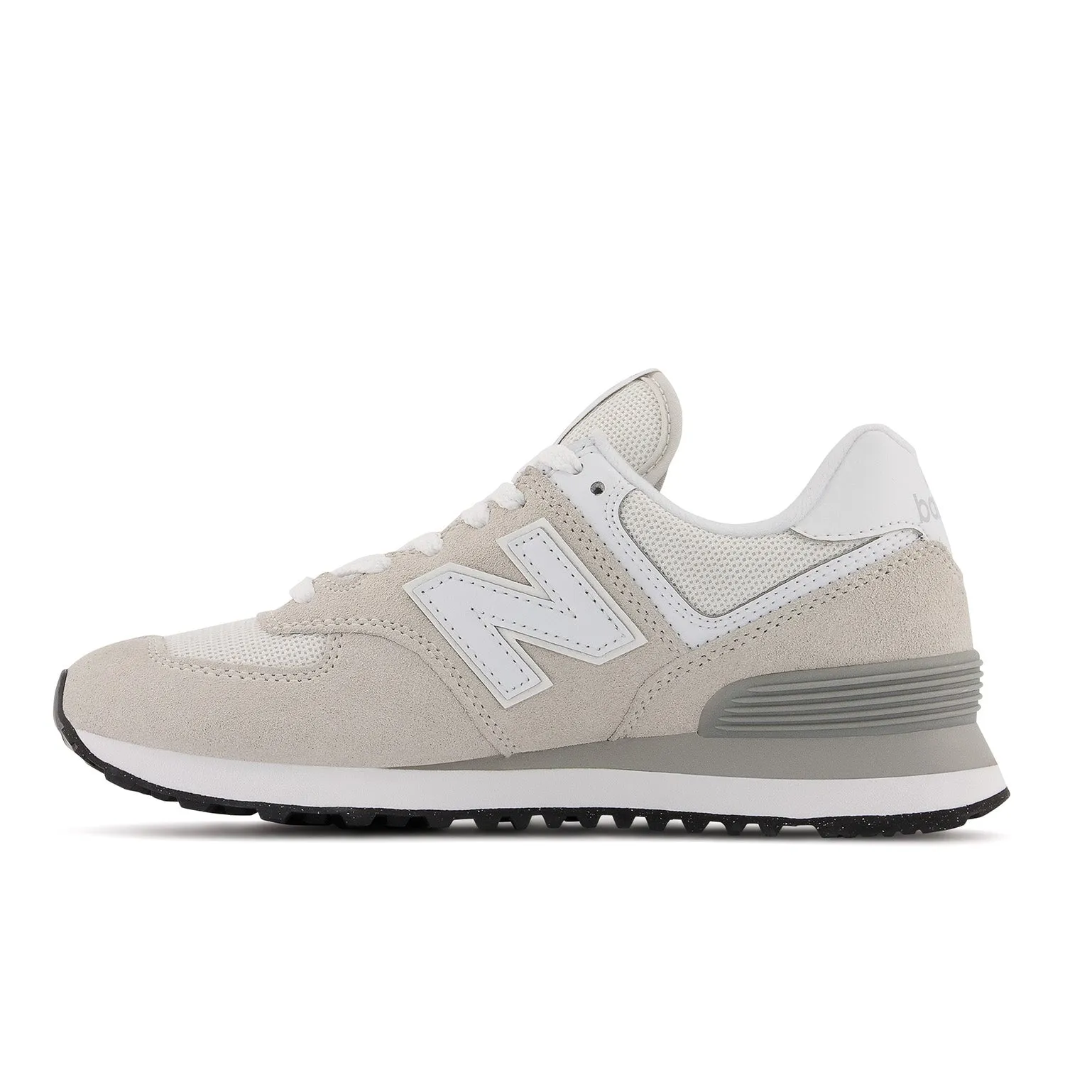 Women's New Balance 574 Core Color: Nimbus cloud with White