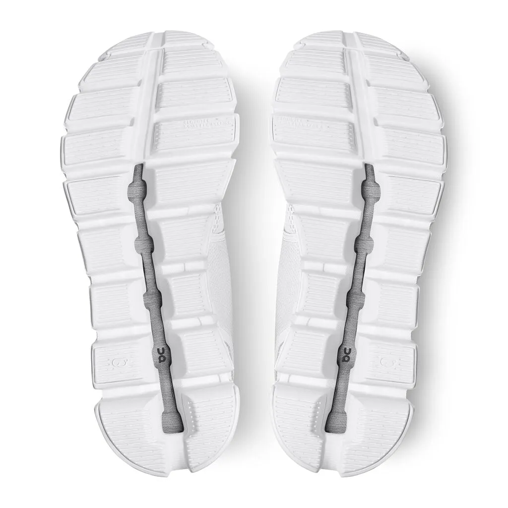 Women's On Cloud 5 Running Shoe in All White