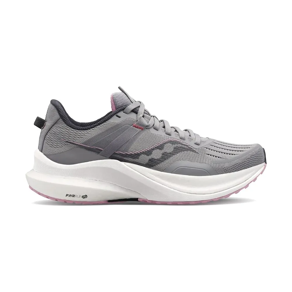 Women's Saucony Tempus Color: Alloy | Quartz (WIDE WIDTH)