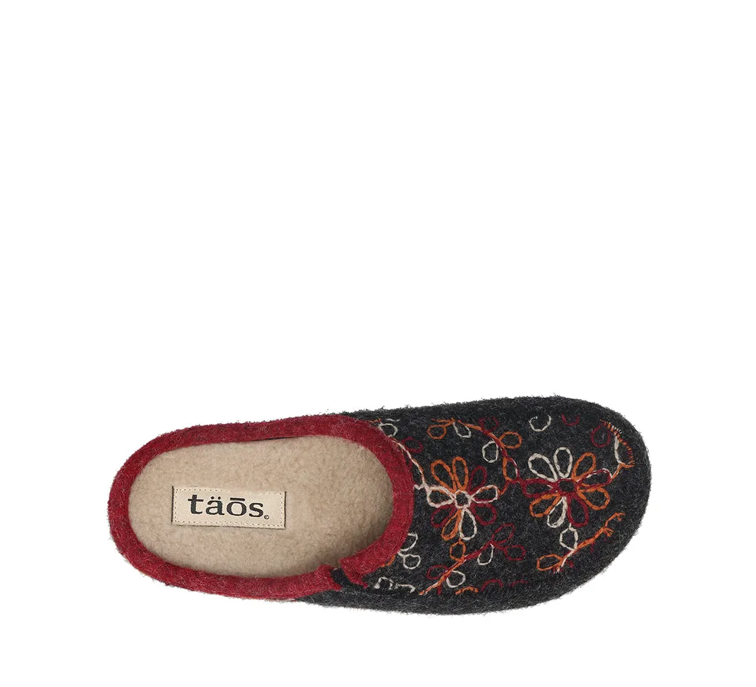 Women's Taos Woolflower Color: Charcoal