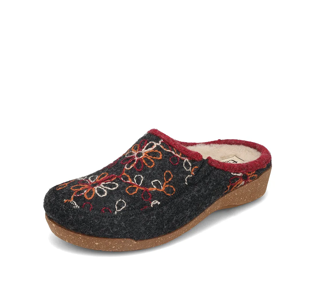 Women's Taos Woolflower Color: Charcoal