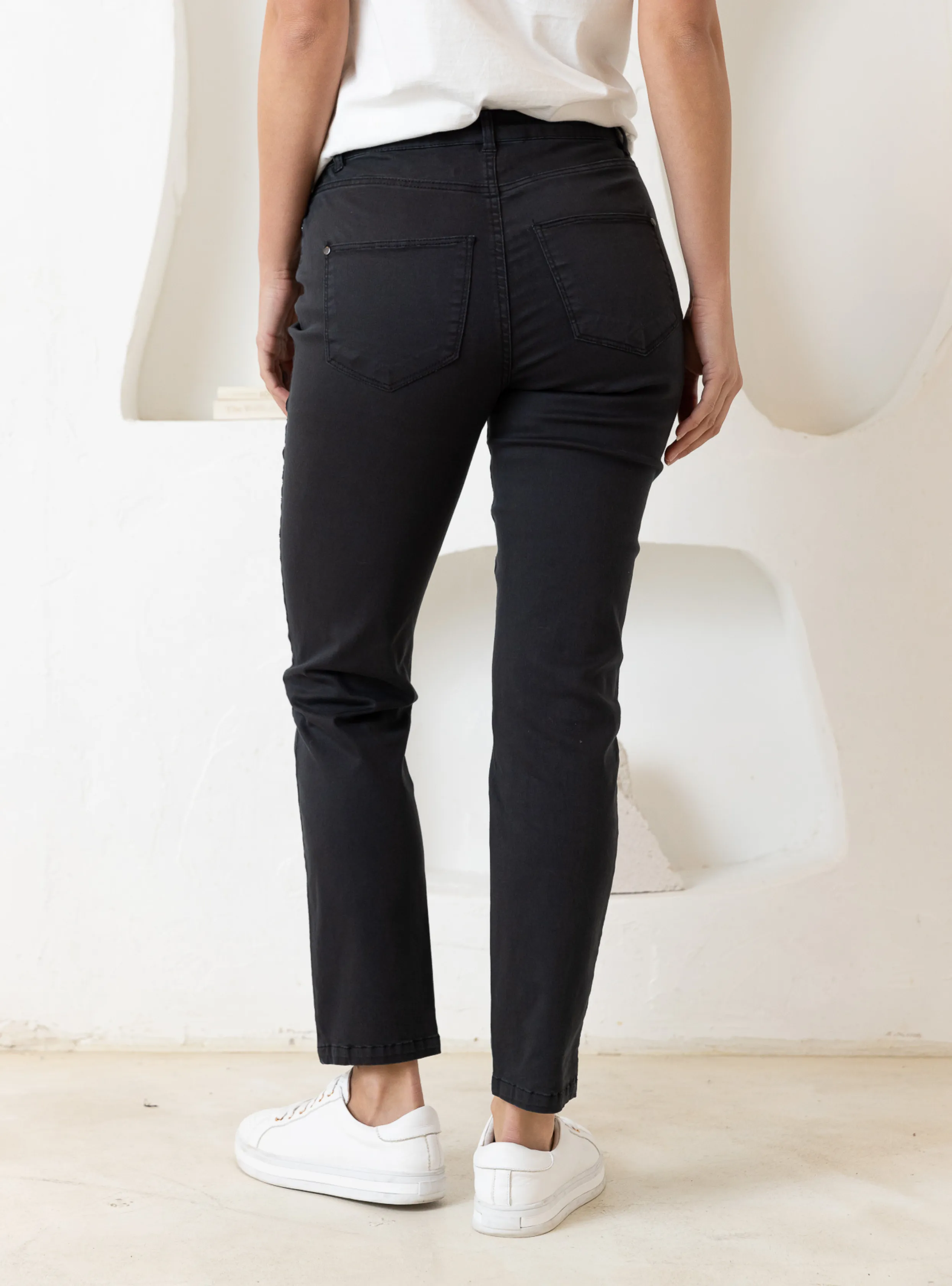 WYNONA CURVE JEANS - Graphite